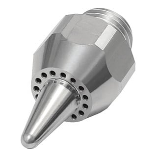 Riegler Buse ronde silencieuse, G 1/4 AG, aluminium, Ø ext. buse 13 mm