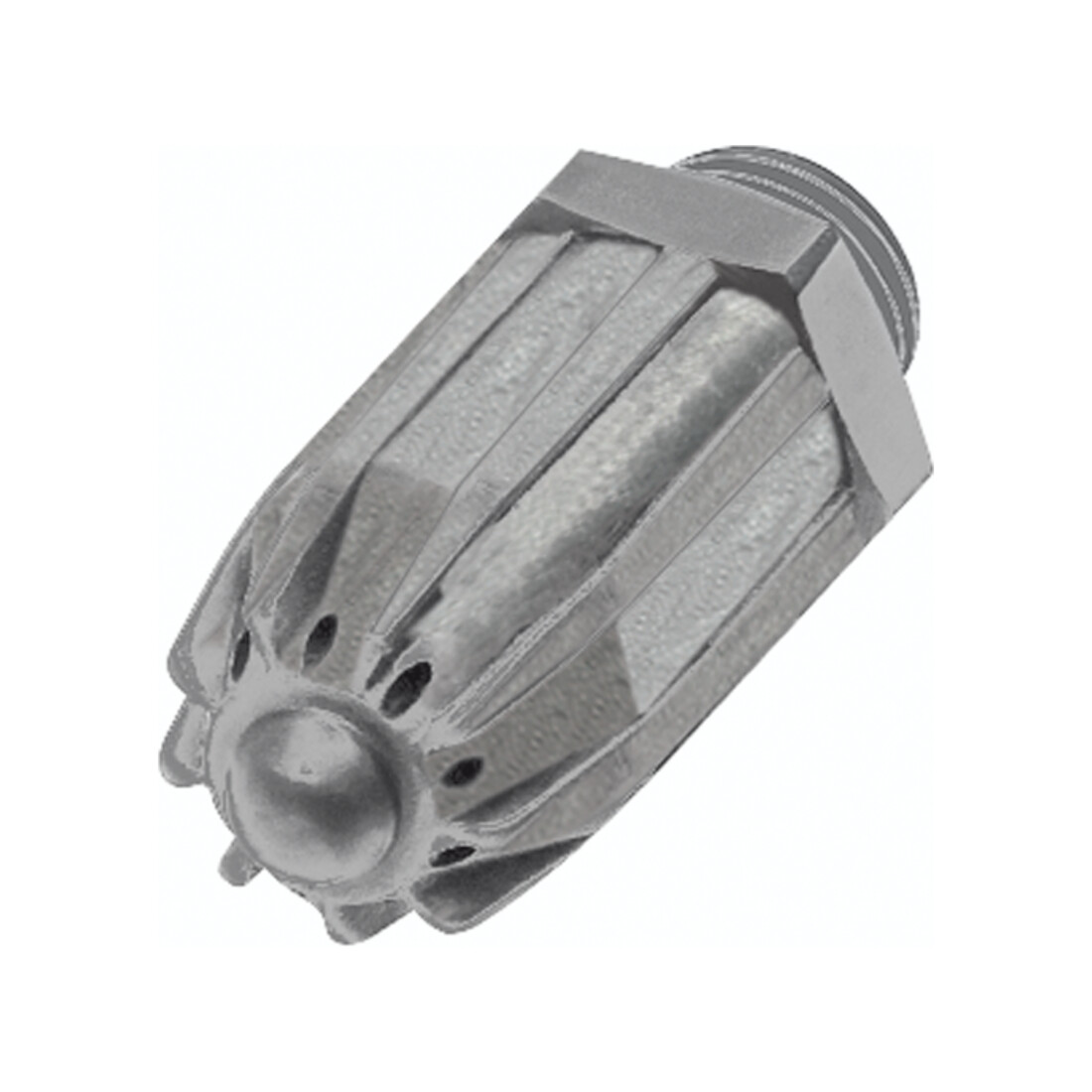 Riegler Buse ronde silencieuse, G 1/4 AG, zinc moulé sous pression, Ø ext. 17 mm