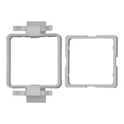 Riegler Cadre d'encastrement en plastique, compatible avec manomètre digital-1