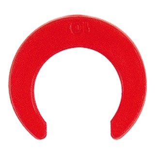 Riegler Circlip »speedfit« pour tube Ø ext. 4 mm, rouge, POM