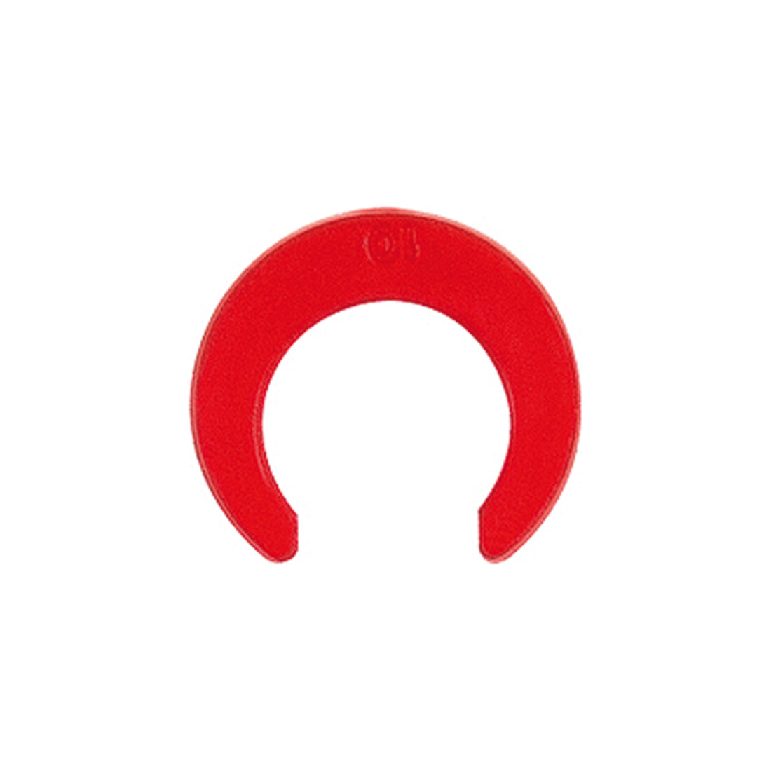 Riegler Circlip »speedfit« pour tube Ø ext. 4 mm, rouge, POM