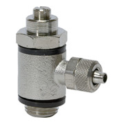 Riegler Clapet anti-retour à étranglement, raccord rapide d'air G 1/4, 8/6-1