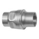Riegler Clapet anti-retour, construction légère, ES 1.4301, G 1, 0,03 bar