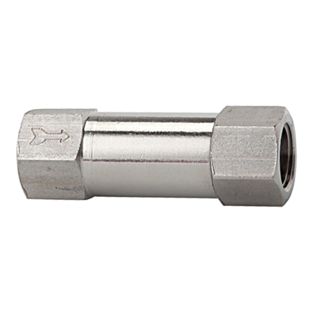 Riegler Clapet anti-retour, forme droite, ES 1.4404, G 1/8, 0,2 bar