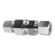 Riegler Clapet anti-retour, Ø tuyau 22 mm, PN max. 160, acier galvanisé