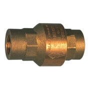 Riegler Clapet anti-retour, passage intégral, laiton, Rp 1/2, 20 - 50 mbar-1