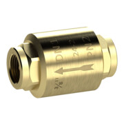 Riegler Clapet anti-retour, passage intégral, MS, G 1 1/4, 0,01 - 0,03 bar-1