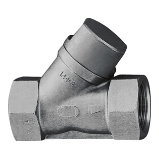 Riegler Clapet anti-retour, siège incliné, ES, G 1 1/2, 0,2 bar