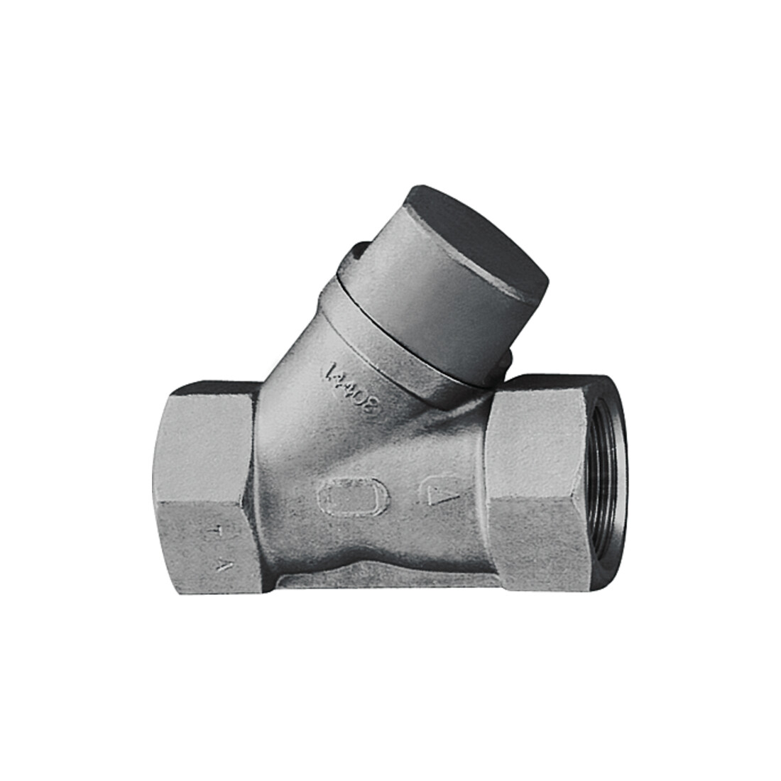 Riegler Clapet anti-retour, siège incliné, ES, G 1/2, 0,2 bar