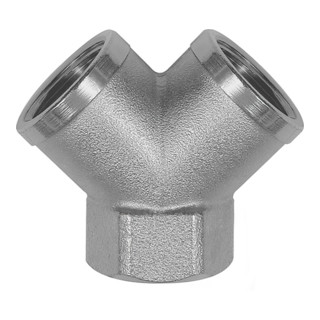 Riegler Collecteur, 2 voies, G 1/4 FI, sorties 2 x G 1/4 FI, laiton nickelé
