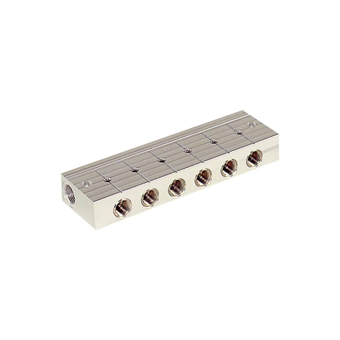 Riegler Collecteur, 8 robinets à bille intégrés, aluminium moulé sous pression, G 3/8