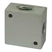 Riegler Collecteur croisé, G 1/2 Aluminium, SW 30-1