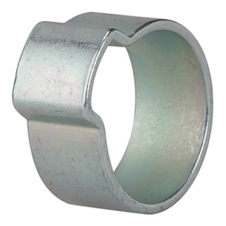 Riegler Collier à 1 oreille, acier zingué brillant (W1), serrage 12-14 mm, 7 mm