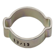 Riegler Collier à 2 oreilles, acier brillant (W1), serrage 20-23 mm, 8,0 mm-1