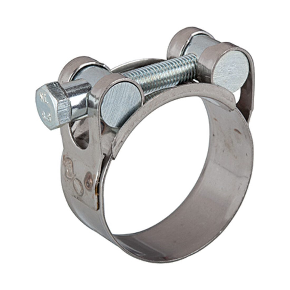 Riegler Collier à boulon articulé, acier chromé 1.4016 (W2), 29 - 31 mm, 20 mm, GBS31ST