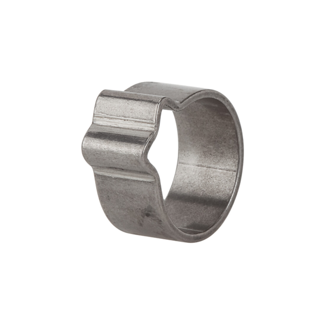 Riegler Collier à une oreille, acier inoxydable (W4), plage de serrage 16 - 18 mm, 7 mm