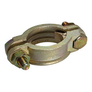 Riegler Collier de serrage, 2 pcs, fonte malléable, Ø serrage 48-60, LW 38