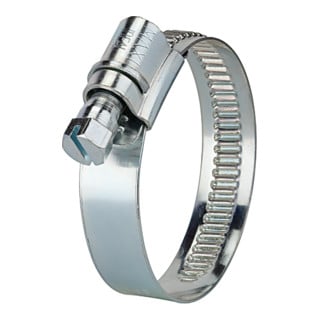 Riegler Collier de serrage à vis sans fin, acier brillant (W1), 217-252 mm, 20 mm