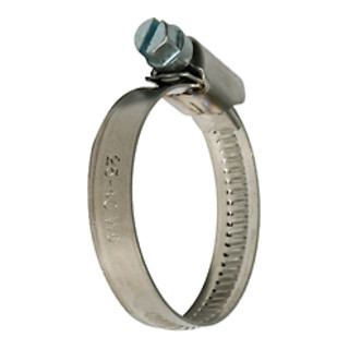 Riegler collier de serrage pour tuyau à vis sans fin "blow line" ES (W 5) 1.4401 Largeur de bande 9,0 mm