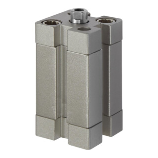 Riegler Compact cylindre, simple effet, filetage intérieur, Ø20, course 5, M5, ISO21287