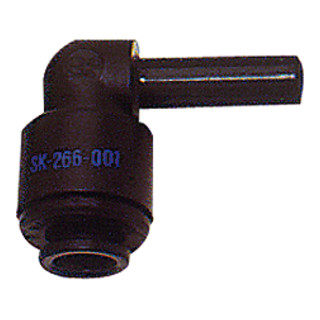Riegler Connecteur d'angle emboîtable POM, embout 22 mm, Ø ext. tuyau 22