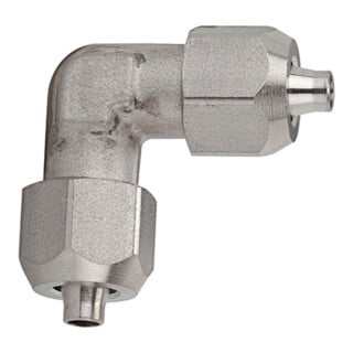 Riegler Connecteur d'angle, pour tuyau 8/6 mm, acier inoxydable 1.4404