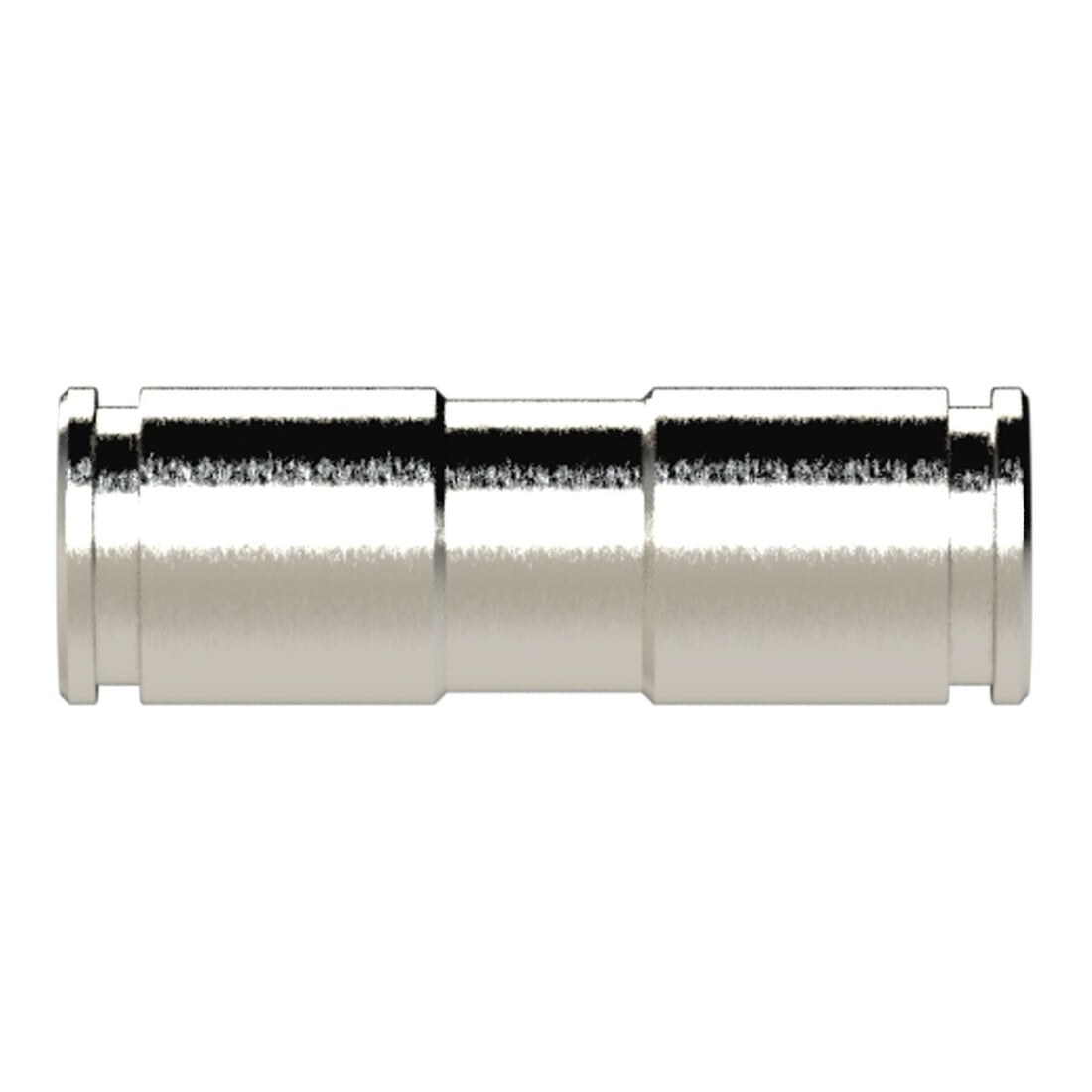 Riegler Connecteur droit »metallica«, Ø ext. tuyau 10, MS vern.