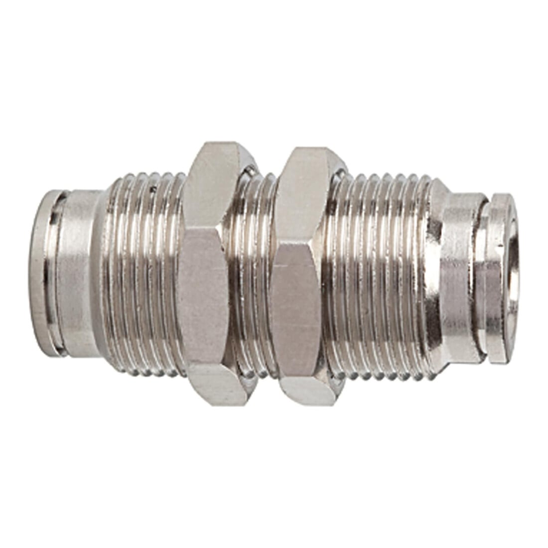 Riegler Connecteur droit Schott »metallica«, M20x1,0, laiton nickelé