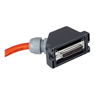 Riegler Connexion électr. multipolaire 25 pôles, IP 65, prise IP 67 câble 2,5 m