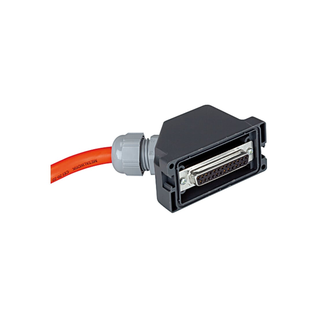 Riegler Connexion électr. multipolaire 25 pôles, IP 65, prise IP 67 câble 2,5 m