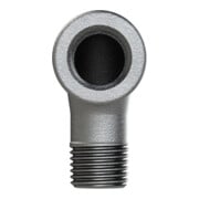 Riegler Coude 92, 90°, FI/ME, Rp/R 3/8, fonte malléable noire galvanisée-3