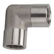 Riegler Raccord coudé intérieur/intérieur, G 3/8, acier inoxydable 1.4404-1