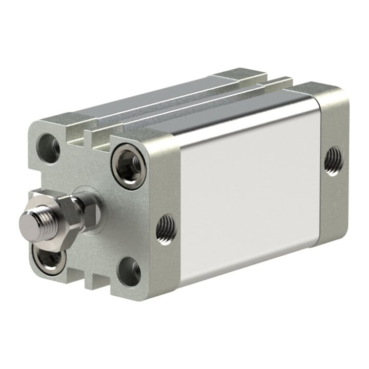 Riegler Cylindre compact, double effet, AG, Ø50, Course 60, G1/8, ISO21287