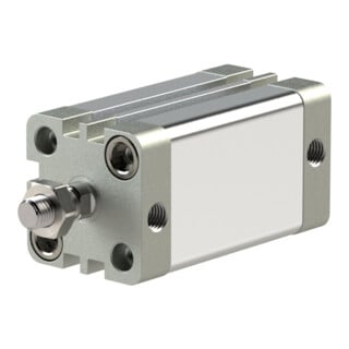 Riegler Cylindre compact, double effet, AG, Ø50 mm, course 5, G1/8, ISO21287