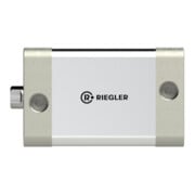 Riegler Cylindre compact, double effet, FI, ØK 63, course 75, G 1/8-4