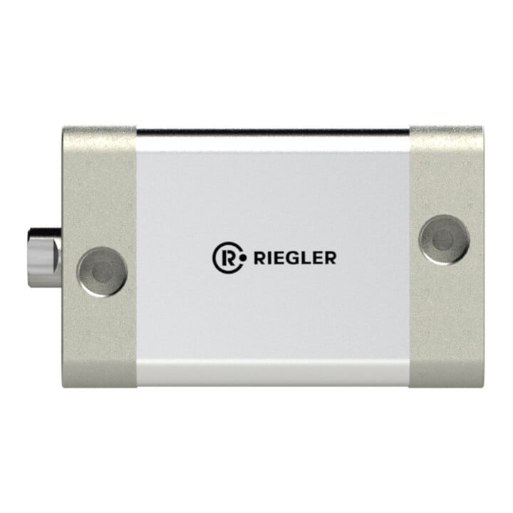Riegler Cylindre compact, double effet, FI, ØK 63, course 75, G 1/8