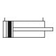 Riegler Cylindre compact, double effet, IG, Ø 63 mm, course 200 mm, G 1/8
