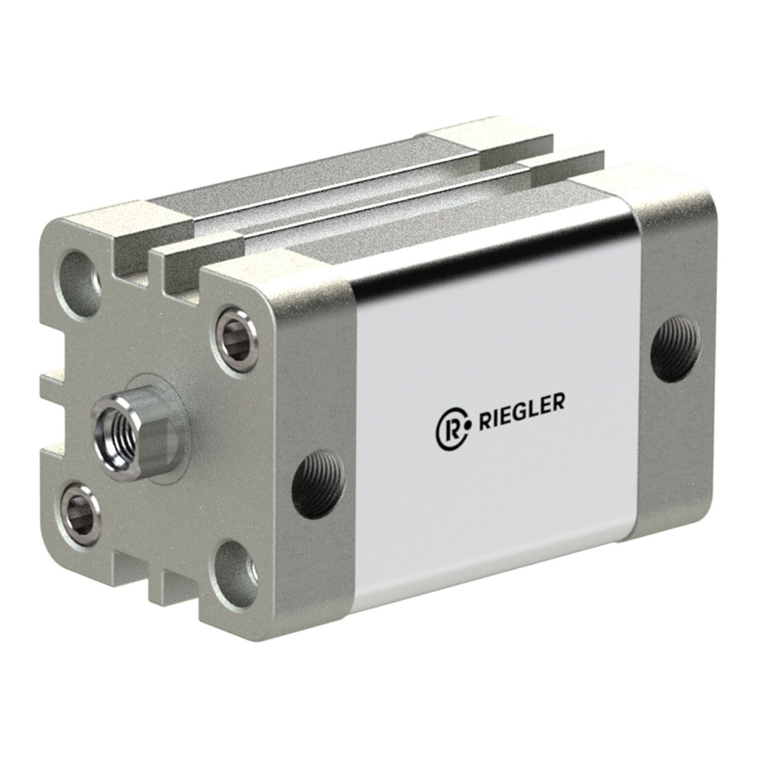 Riegler Cylindre compact, double effet, IG, Ø K 63, Course 45, G 1/8