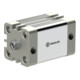 Riegler Cylindre compact, double effet, IG, Ø 25 mm, course 80 mm, M5, ISO21287