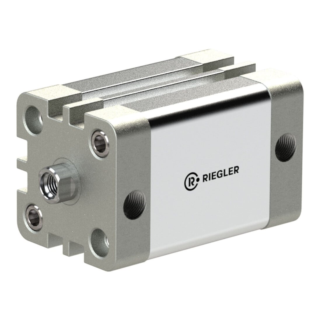 Riegler Cylindre compact, double effet, IG, Ø32, Course 75, G1/8, ISO21287