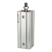 Riegler Cylindre compact LINER, double effet, AG, Ø cyl. 80, course 80, G 1/8-1