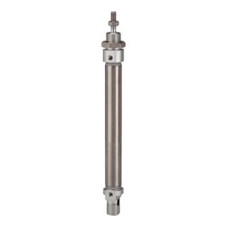 Riegler Cylindre rond »MI« double effet, Ø piston 16, course 250, M5x0,8