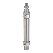 Riegler Cylindre rond »MSI«, simple effet, Ø piston 20, course 80, G 1/8-1