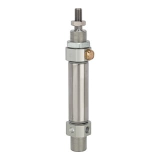Riegler Cylindre rond »MSI«, simple effet, Ø piston 32, course 10, G 1/8