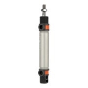 Riegler Cylindre rond TP double effet, aimant, Ø piston 25, course 50, G 1/8-1