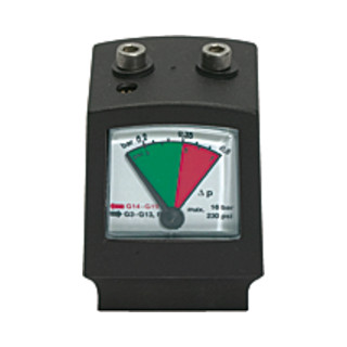Riegler Differenzdruckmanometer, eckig, für »FUTURA« und »multifix«