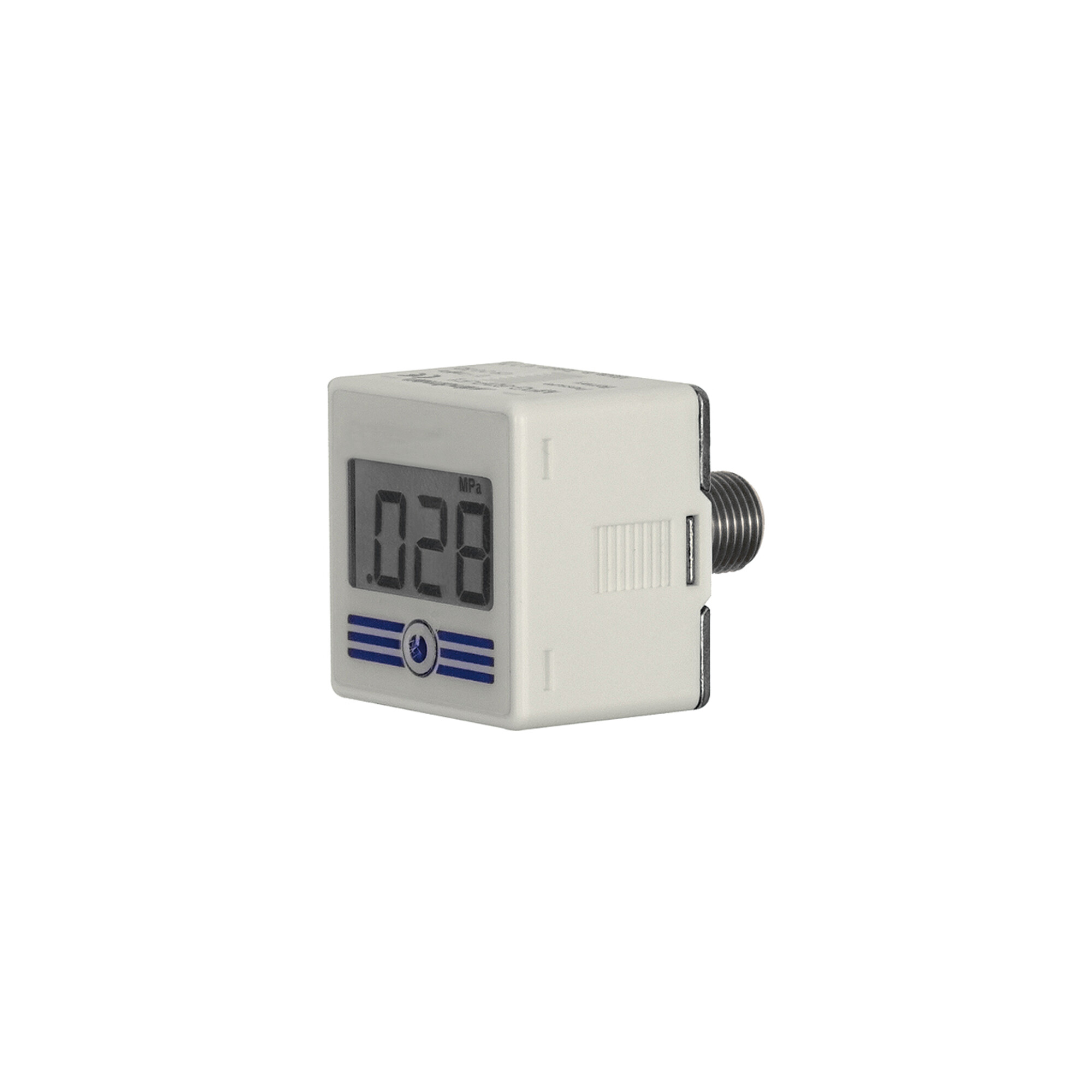 Riegler Digital-Manometer, Messbereich 0 - 10 bar, R 1/4 AG