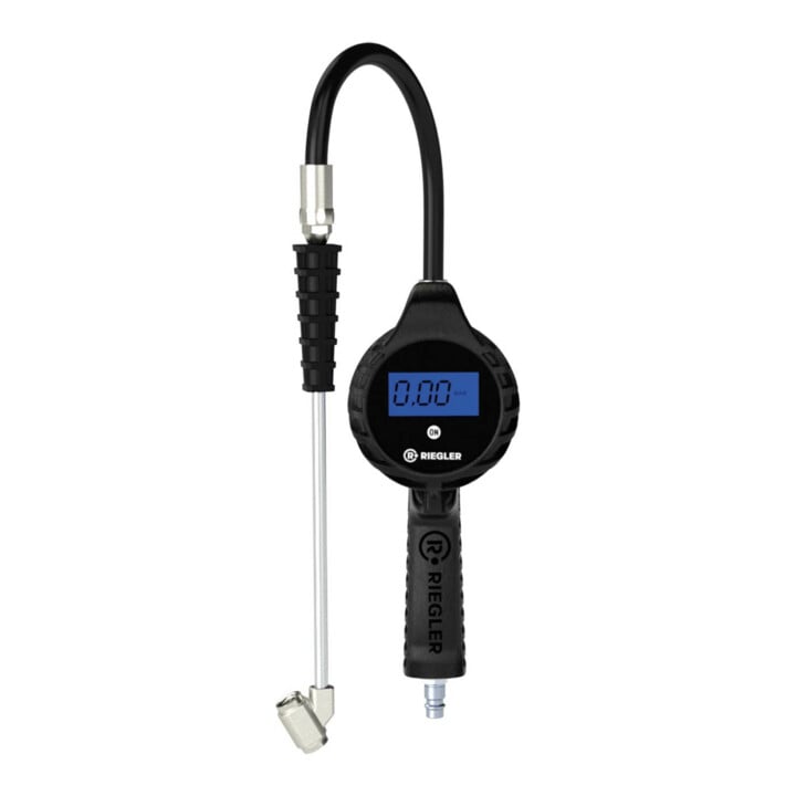 Riegler Digitaler Handreifenfüllmesser TS, Mano Ø 80 mm, 0-12 bar