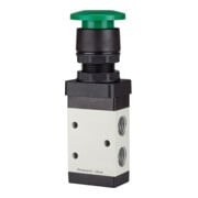 Riegler distributeur 3/2-voies manuel Champignon bouton vert-1