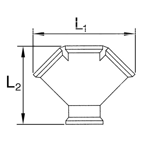 RIEGLER Distributeur 3 groupes G 3/8 i. 3 x G 3/8 IG Laiton nu